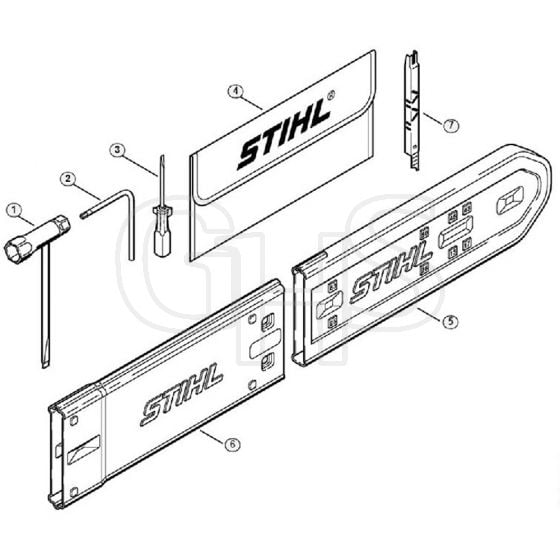 Genuine Stihl 036 / R - Tools, Extras