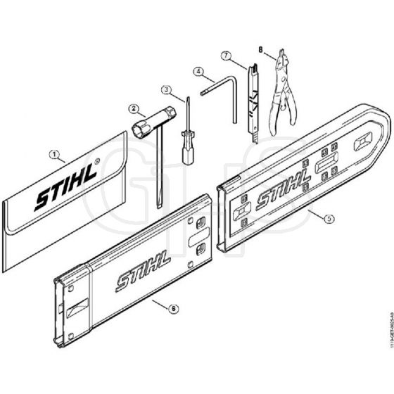 Genuine Stihl 038 M / Q - Tools, Extras