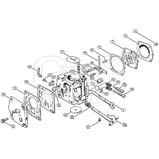 Genuine Stihl 041 AVEQ / K - Carburetor