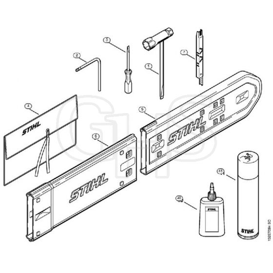 Genuine Stihl 044 / Q - Tools, Extras