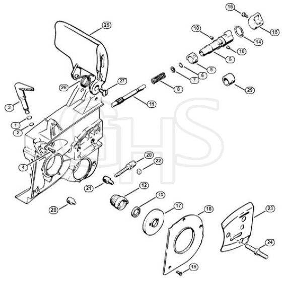 Genuine Stihl 051 / C - Oil pump