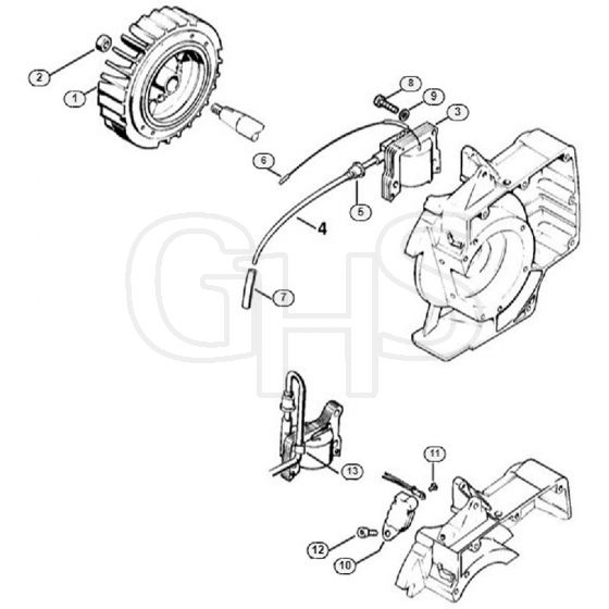 Genuine Stihl 051 / F - Ignition system