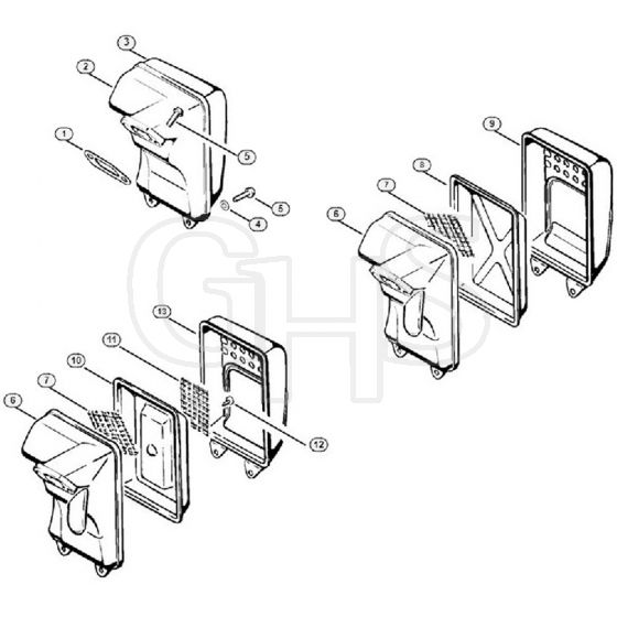 Genuine Stihl 056 / D - Muffler