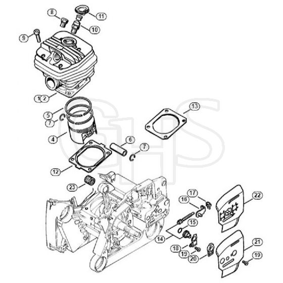 Genuine Stihl 066 / B - Cylinder | GHS