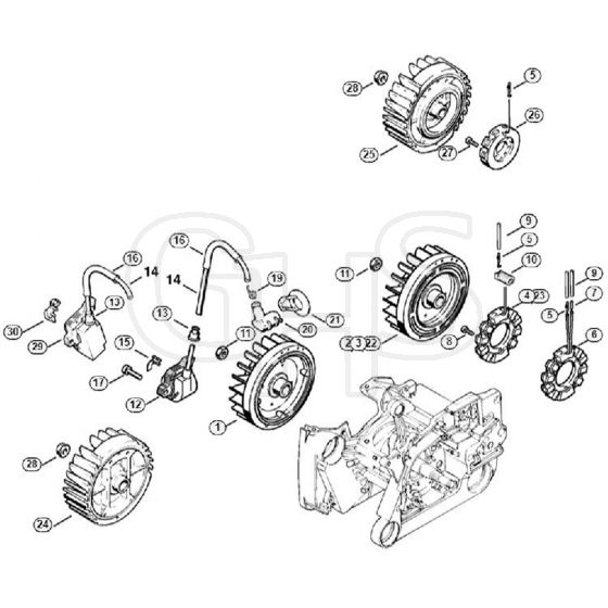 Genuine Stihl 066 / G - Ignition system