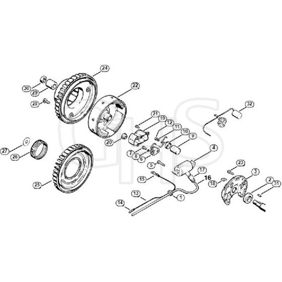 Genuine Stihl 070 / D - Ignition system