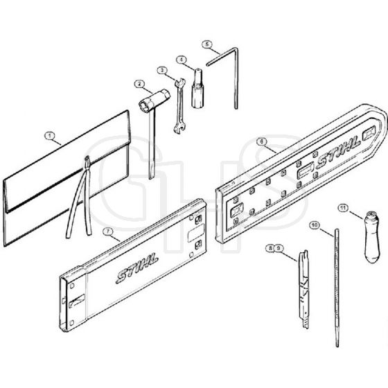 Genuine Stihl 070 / O - Tools, Extras