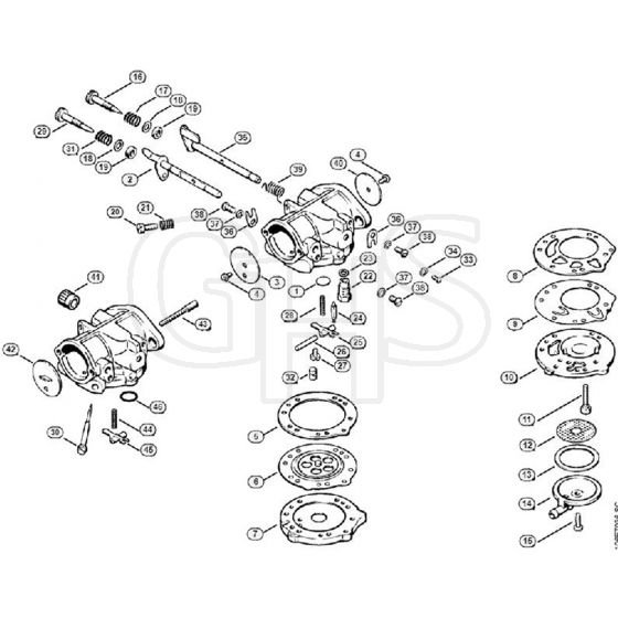 Genuine Stihl 070 / P - Carburetor HL-324