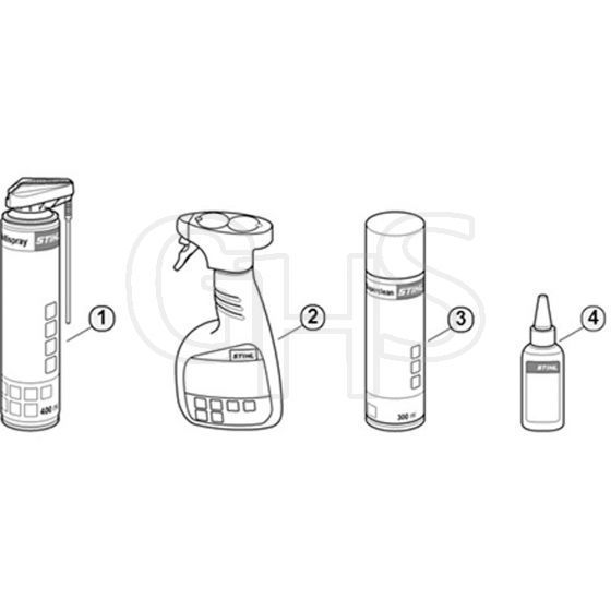 Genuine Stihl 076 / P - Cleaning products