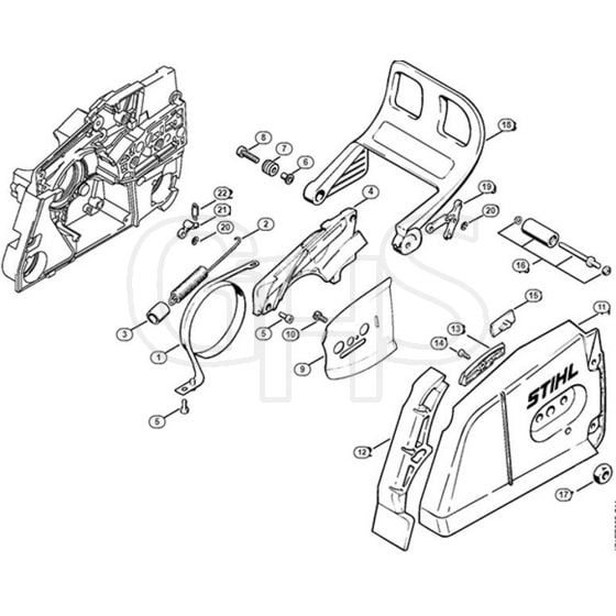 Genuine Stihl 088 / E - Chain brake