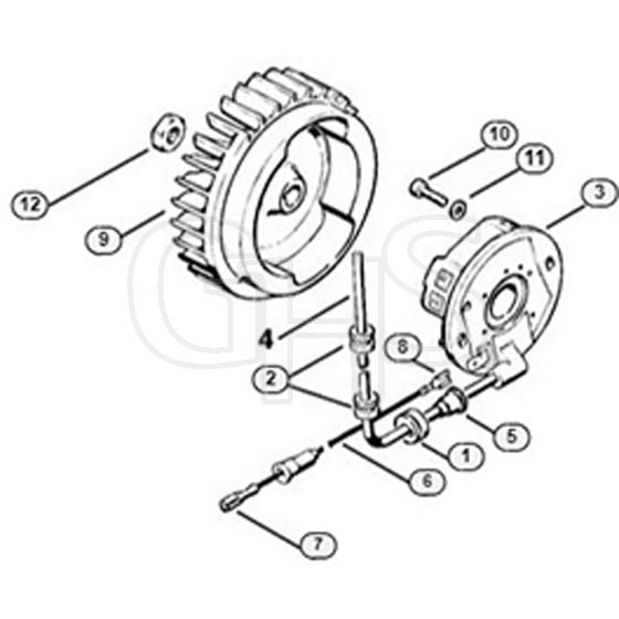 Genuine Stihl 08 SE / F - Ignition system