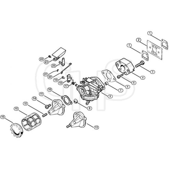 Genuine Stihl 08 SE / J - Air filter