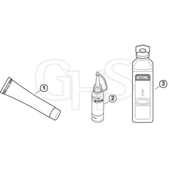 Genuine Stihl 08 SE / T - Miscellaneous lubricants and greases