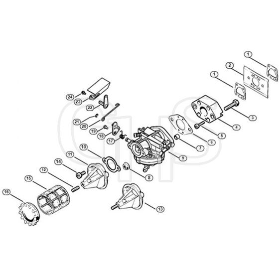 Genuine Stihl 08 SEQ / J - Air filter