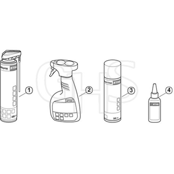 Genuine Stihl 08 SEQ / U - Cleaning products