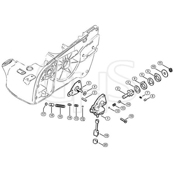 Genuine Stihl 090 AV / G - Oil pump