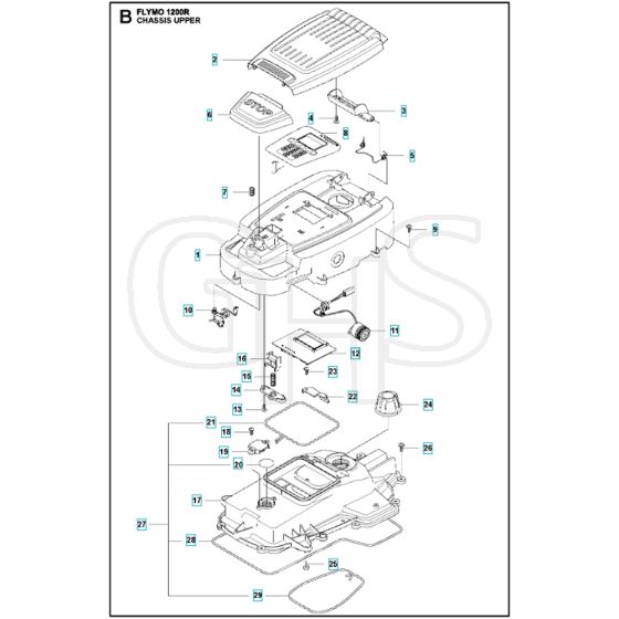 Flymo 1200R -  - Robot Mower Cover