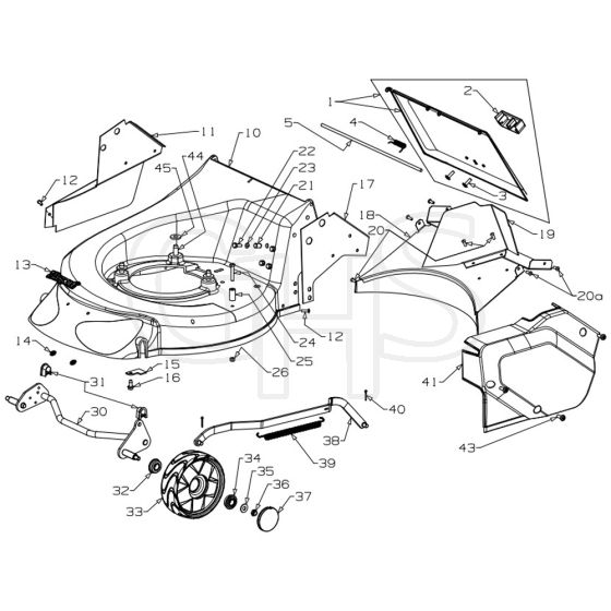 Masport 18 - 457941 - Sept 2008 7153214 - Deck Assembly