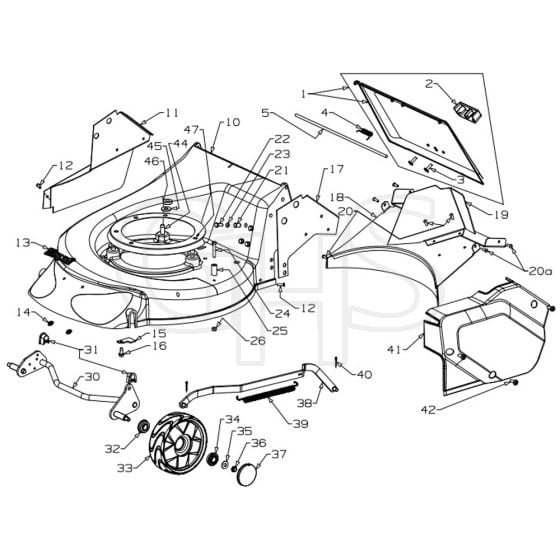 Masport 18 - 457945 - Sept 2011 7494435 - Deck Assembly