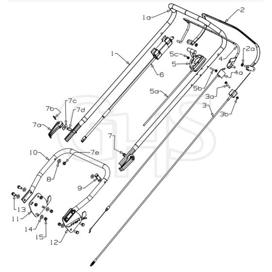 Masport 18 - 457954 - Nov 2016 - Handle Assembly