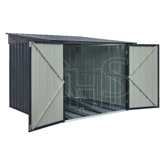 Globel 6x6ft Bicycle Store - Anthracite Grey