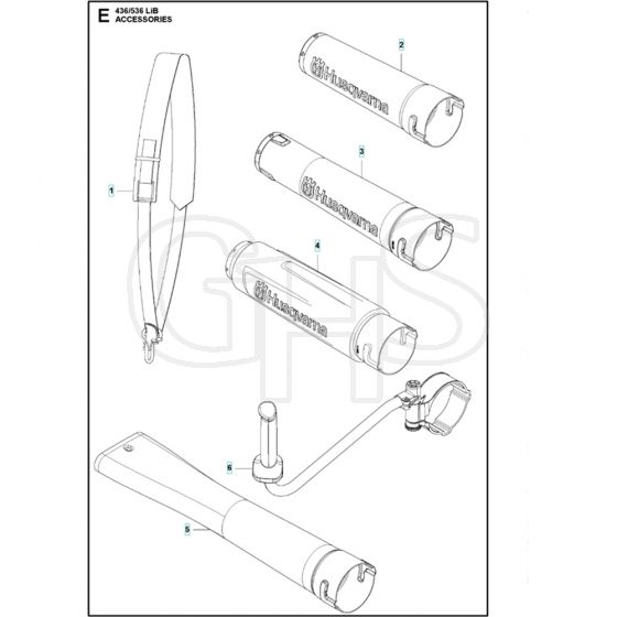 Husqvarna 436LiB - Accessories