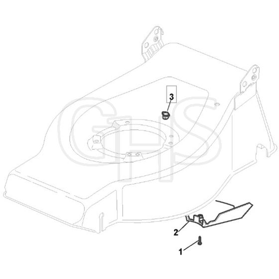 4810 R HP - 2008 - 294486043/M08 - Mountfield Rotary Mower Belt Protection Diagram