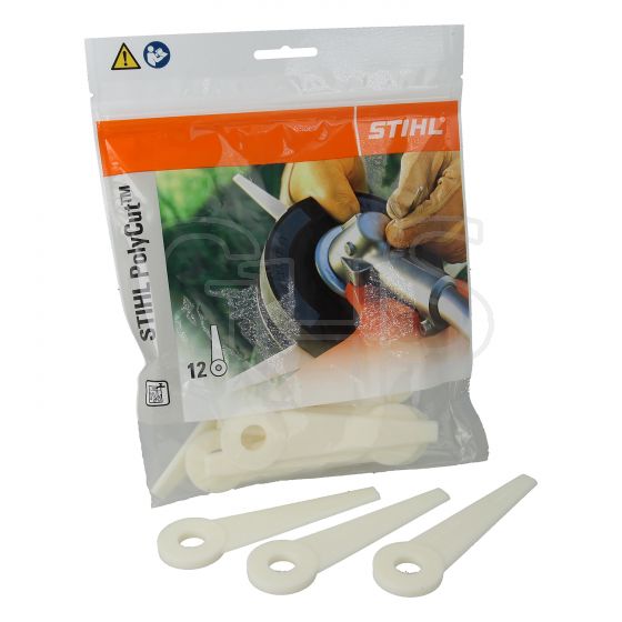 Genuine Stihl Polycut Blades Pack Of Pre Heads Ghs