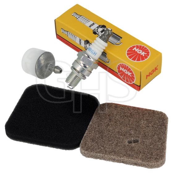 Stihl HS45 Service Kit (Air Filters, Spark Plug CMR6H)