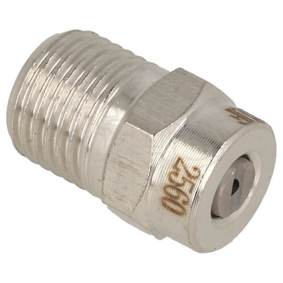 High Pressure Spray Nozzle (25 Degrees, Size 060) - 1/4" BSP - ONLY 1 LEFT