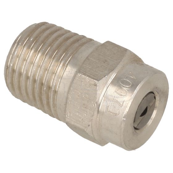 High Pressure Spray Nozzle (40 Degrees, Size 070 NPT) - 1/4" BSP - ONLY 1 LEFT