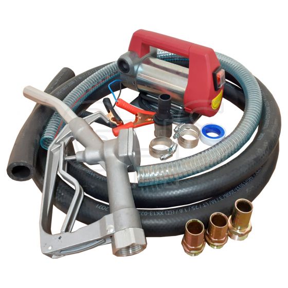 Diesel Fuelling Pump, Hose & Gun Kit (12 Volt) - ONLY 1 LEFT