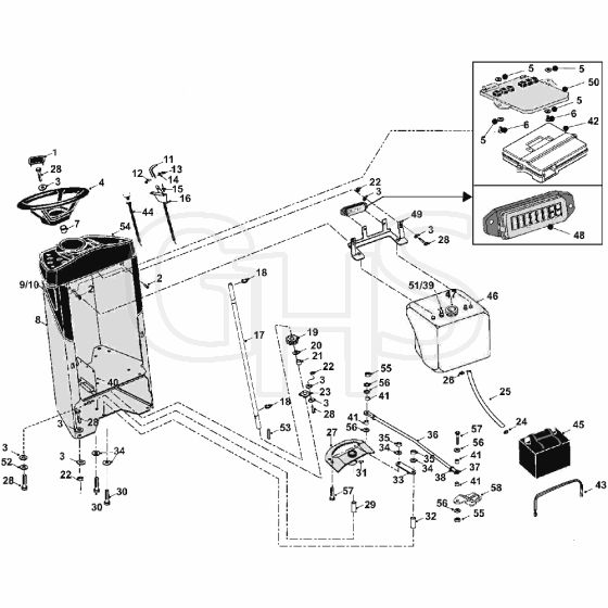 Countax A2550 - 5 Console