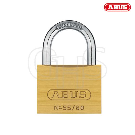 ABUS 55/60 60mm Brass Padlock Carded - 35086