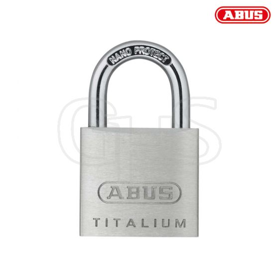 ABUS 64TI/30 Titalium Padlock 30mm Keyed KA6312 - 56189