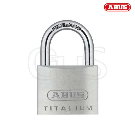 ABUS 64TI/50 Titalium Padlock 50mm Keyed KA6512 - 56206