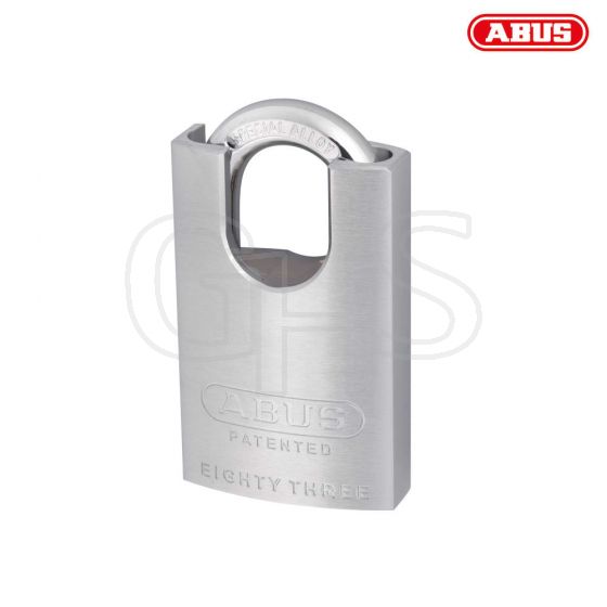 ABUS 83/50C 50mm Chrome Plated Brass Padlock Hardened Close Shackle - 53928