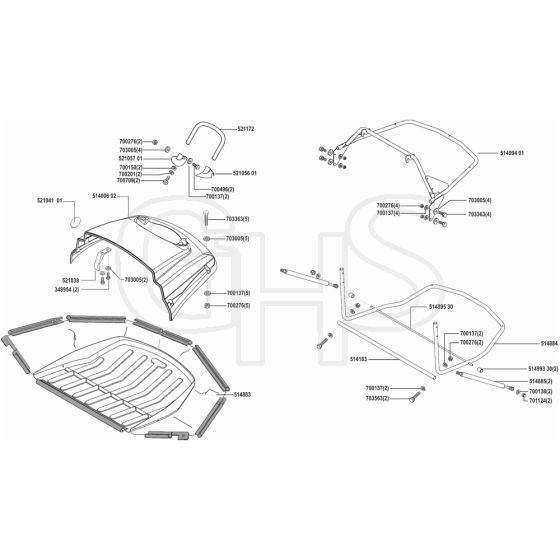 AL-KO Concord T13-102 HD-H - 118138 - Grass Box