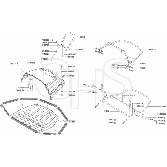 AL-KO Powerline RT18-102 HD - 118302 - Grass Box