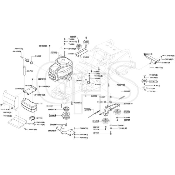 AL-KO Powerline T15-102 S - 118602 - Engine