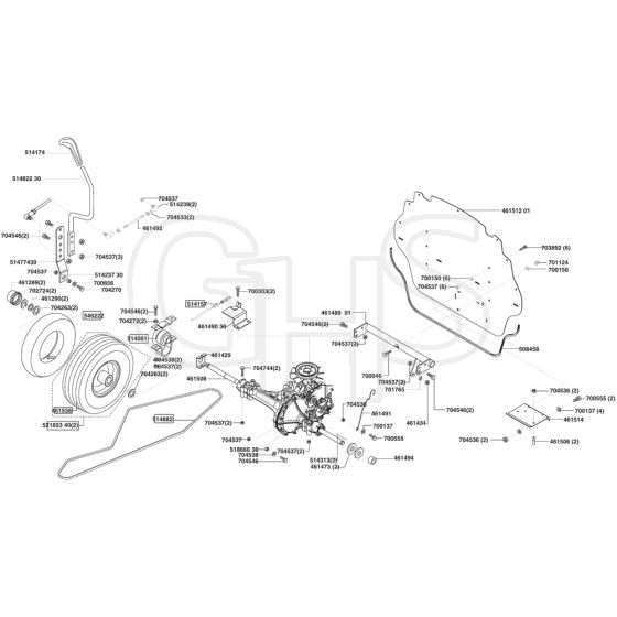 AL-KO T13-102 HDS Bio-Combi HVC - 118645 - Transmission