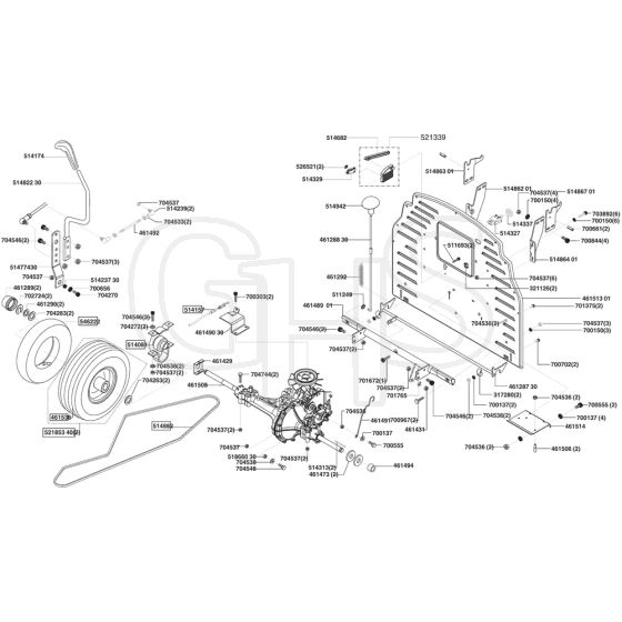 AL-KO Powerline T18-102 HD II - 118720 - Transmission