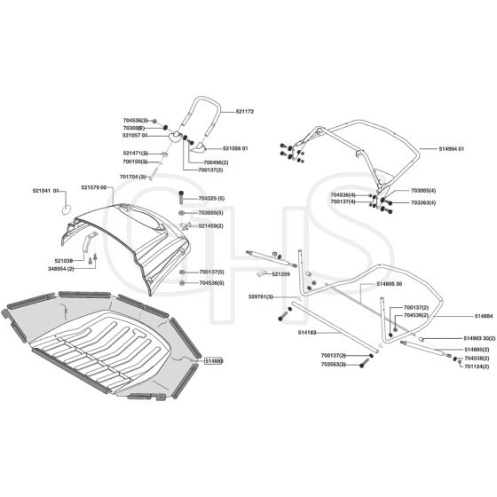 AL-KO Powerline T18-102 HD II - 118720 - Grass Box