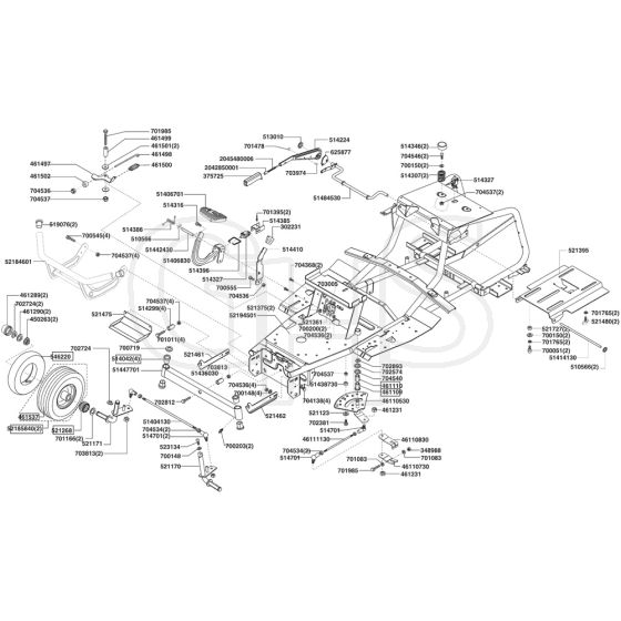 AL-KO Powerline T18-102 HDS - 118746 - Chassis