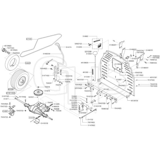 AL-KO T13-92 Edition - 119263 - Transmission