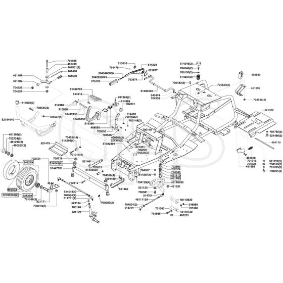 AL-KO T16-102 HD Edition - 119265 - Chassis