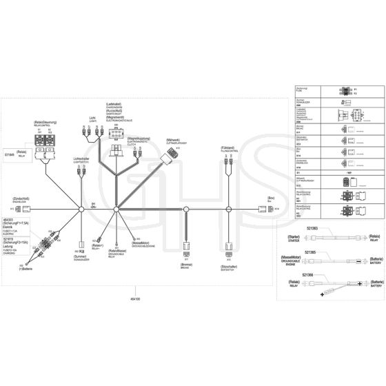 AL-KO T16-102 HD Edition - 119265 - Wiring Loom 1