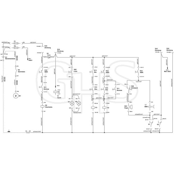 AL-KO T16-102 HD Edition - 119265 - Wiring Loom 2