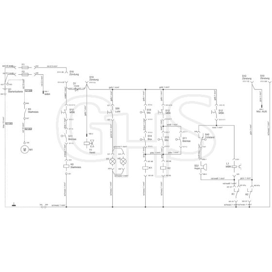 AL-KO T13-92 HD Edition - 119283 - Wiring Loom 2