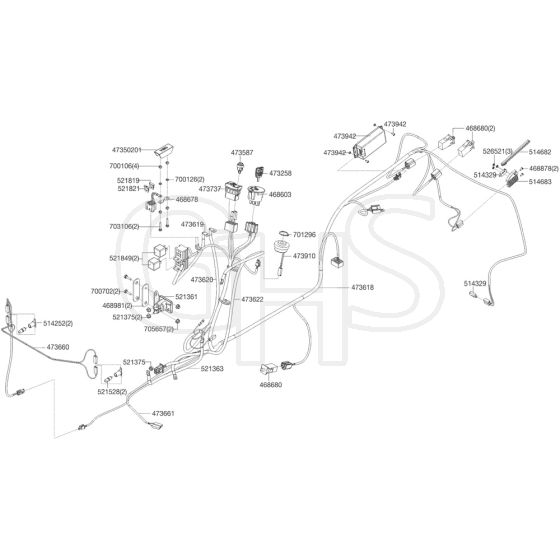 AL-KO T16-95.4 HD Powerline - 119349 - Wiring